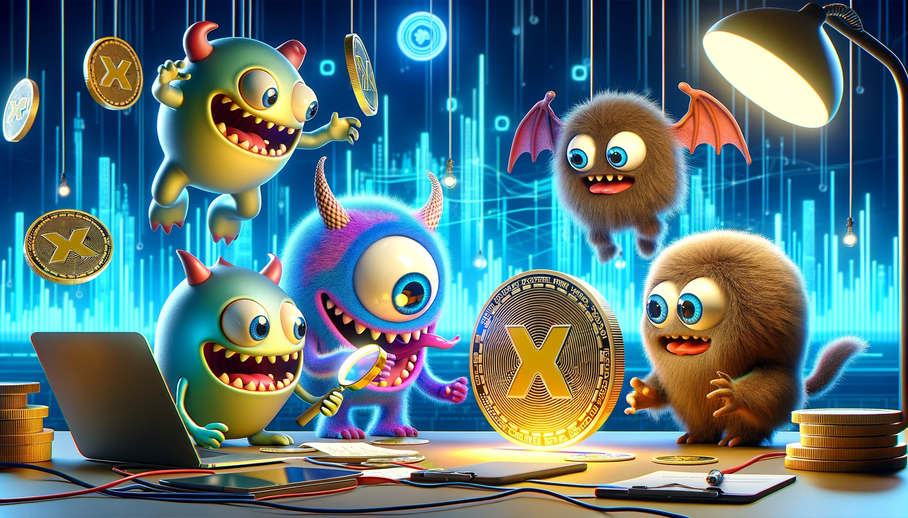 CryptoMonsters Header Image